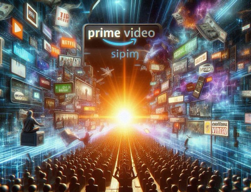Ілюстрація до статті "Різке зростання реклами на Amazon Prime Video: детальний аналіз"