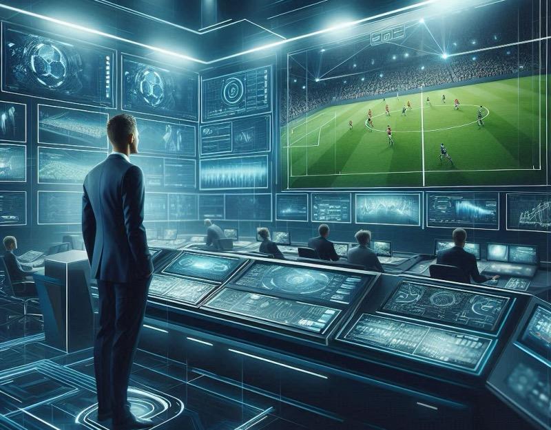 Illustration for the article "Appear CEO Discusses Shifting Landscape of Sports Broadcasting Technology"
