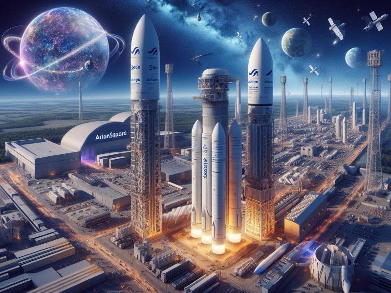 Иллюстрация к статье "Arianespace рассматривает увеличение частоты запусков Ariane 6"
