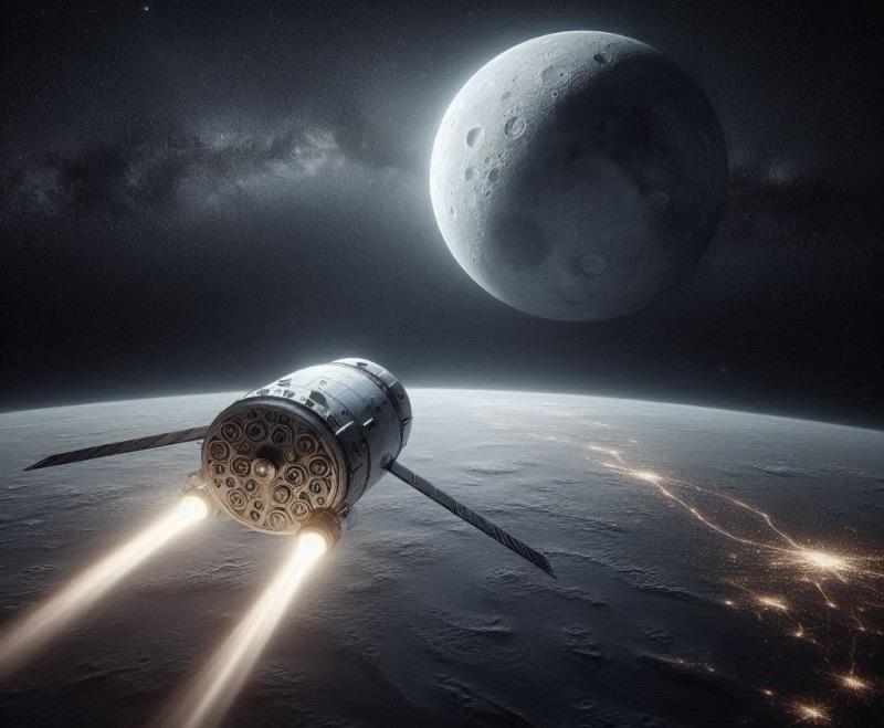 Illustration for the article "Artemis Program: Staying the Course for Lunar Return"