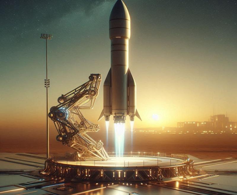 Illustration for the article "China's Nayuta Space Secures Funding for Reusable Rocket Development"