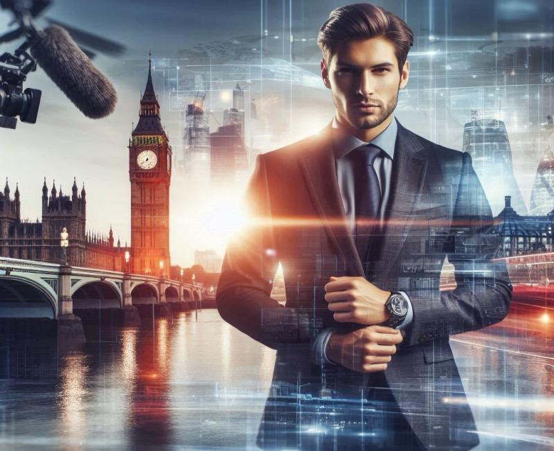 Illustrazione per l'articolo "CNN nomina Andrew Roy Direttore Generale per Europa, Medio Oriente, Africa e Capo dell'Ufficio di Londra"