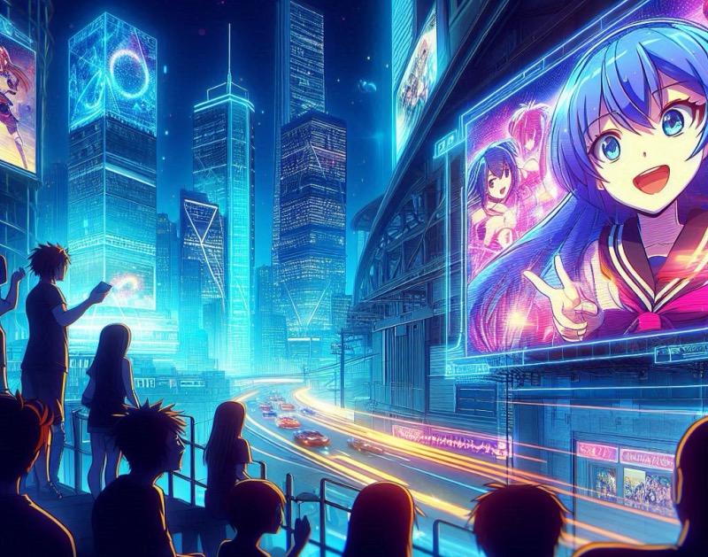 Illustration for the article "Crunchyroll Arrives on Sky Stream and Sky Glass"