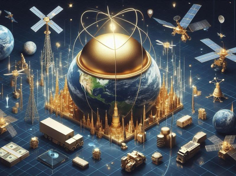 Ілюстрація до статті "Зростання оборонних витрат змінює комерційну космічну індустрію"