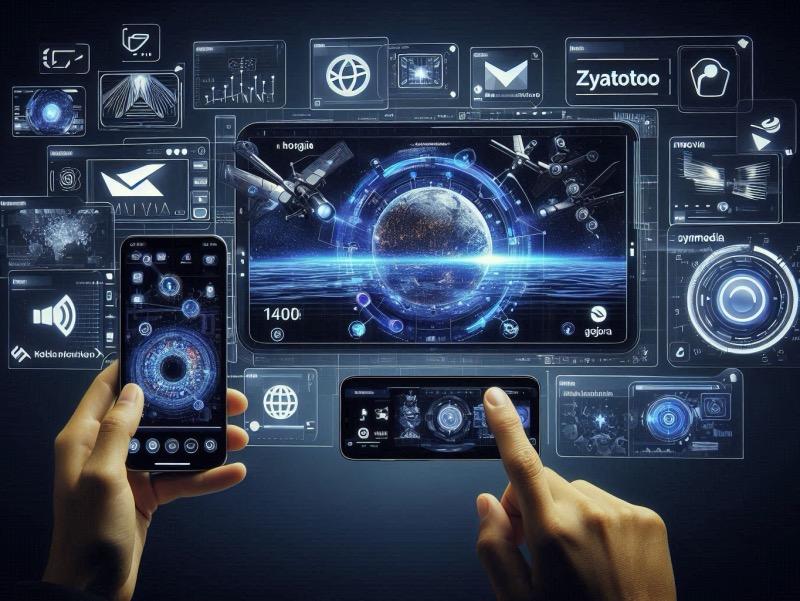 Illustration for the article "Dotscreen Forges New Partnerships to Enhance Video Streaming Apps"