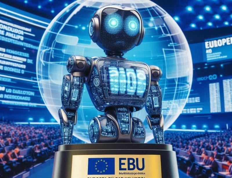 Illustration pour l'article "Le chatbot IA de l'UER remporte le prix du meilleur article technique à IBC2025"