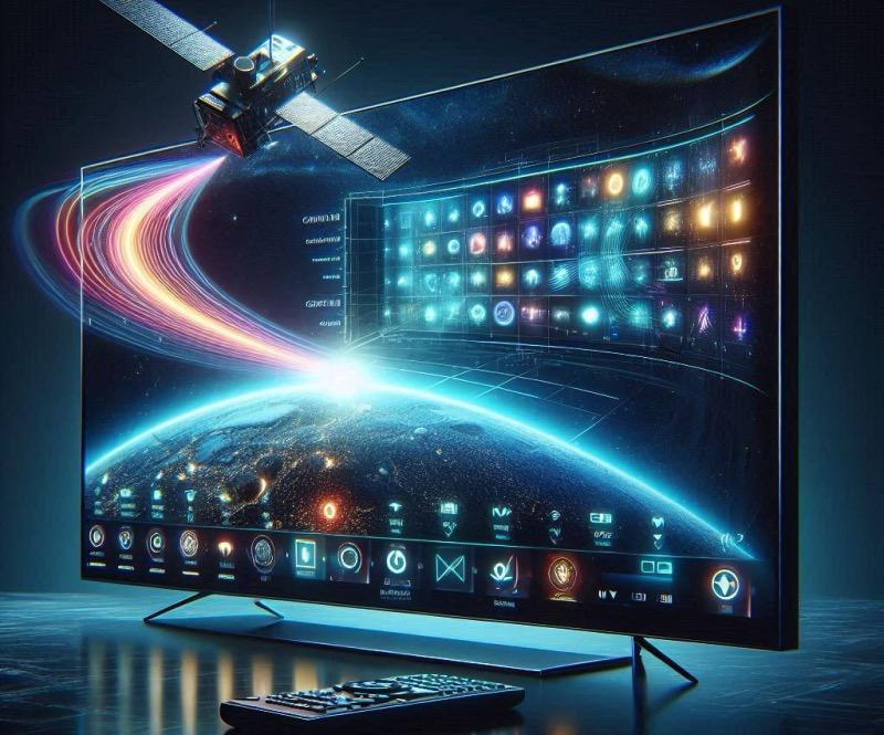 Ілюстрація до статті "Eutelsat та Vestel запускають Smart TV з вбудованим супутниковим тюнером"