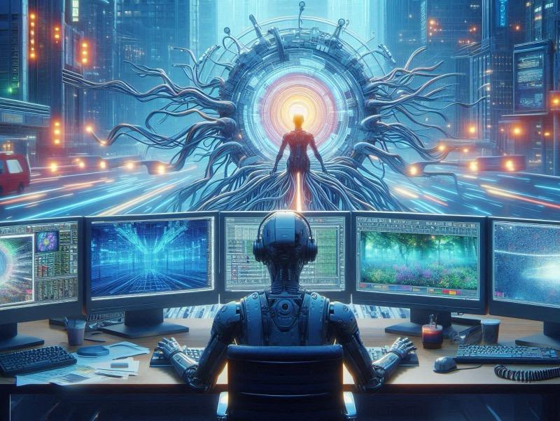 Ілюстрація до статті "Еволюція якості відео: від спрайтів до потоків на основі штучного інтелекту"