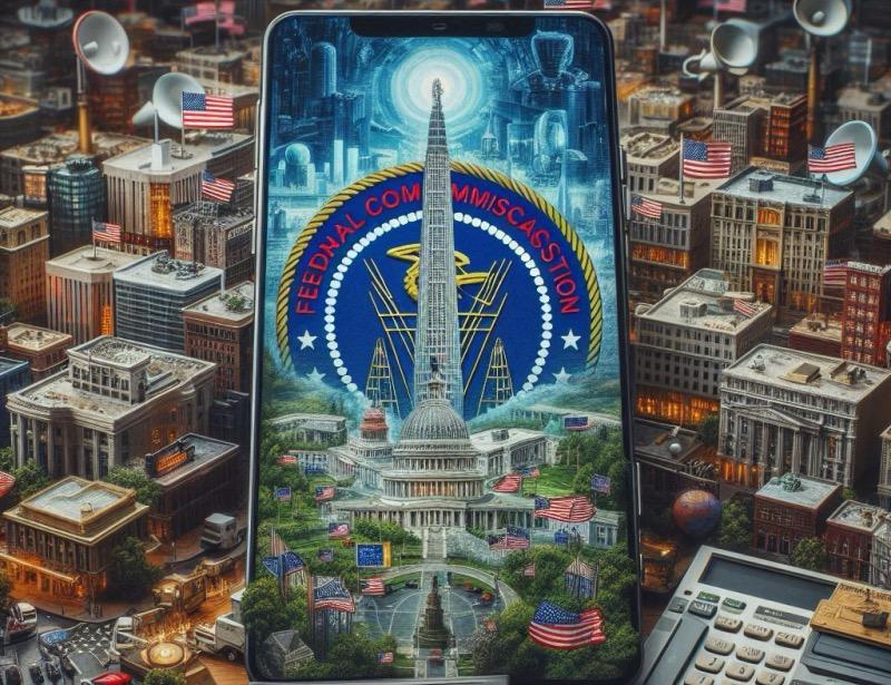 Illustration for the article "FCC Launches Comprehensive Review of US Emergency Alert Systems"