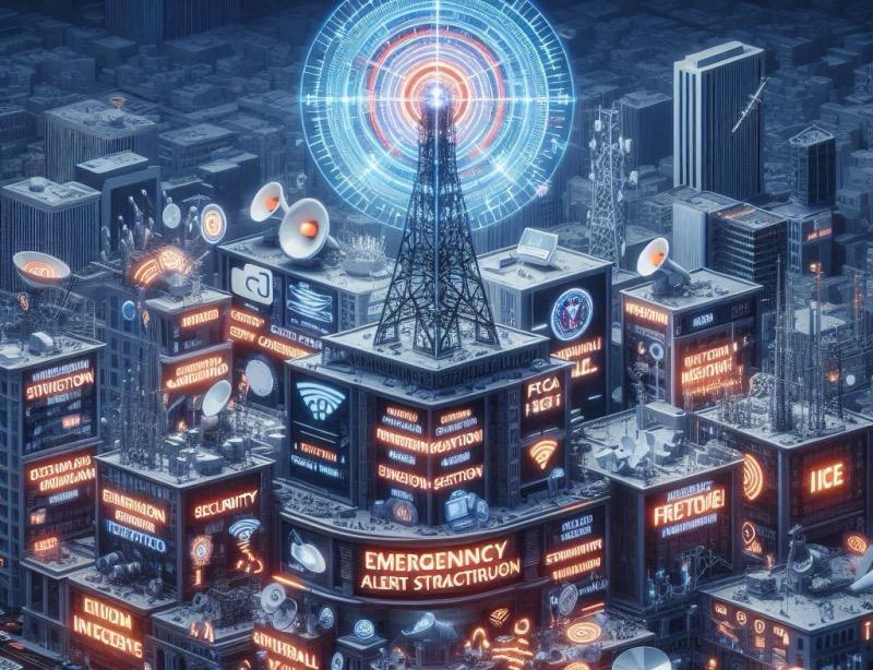 Illustration for the article "FCC Launches Comprehensive Review of Emergency Alert Systems"