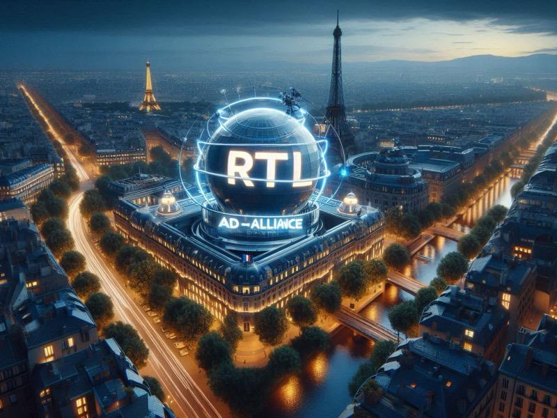 Illustration for the article "France Télévisions Expands Advertising Reach Across Europe with RTL AdAlliance Partnership"