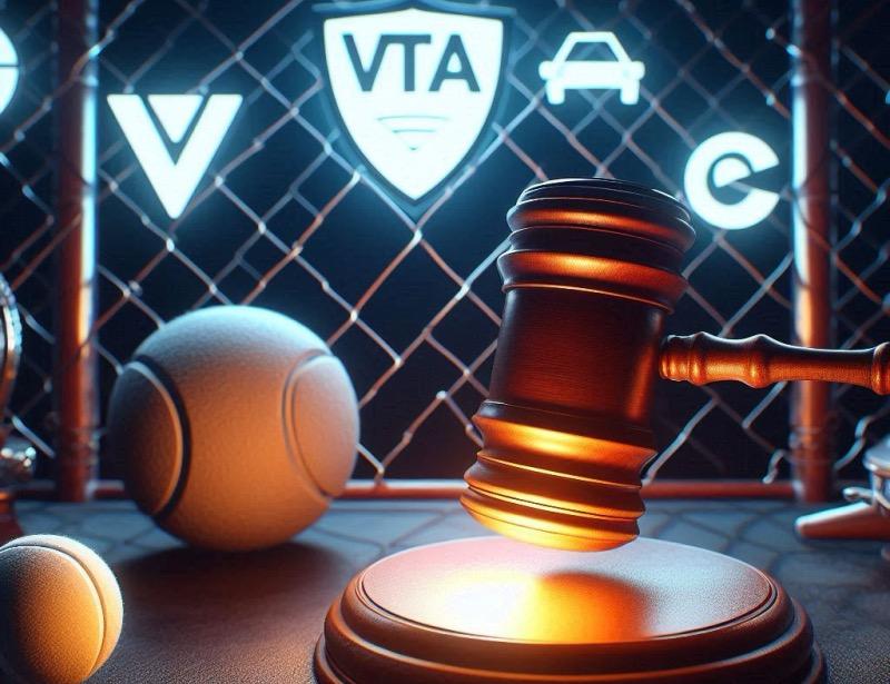 Illustration for the article "French Court Orders VPN Block to Curb WTA Tennis Piracy"