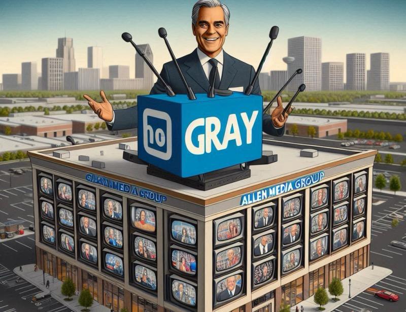Ілюстрація до статті "Gray Media придбає 10 телевізійних станцій у Allen Media Group"