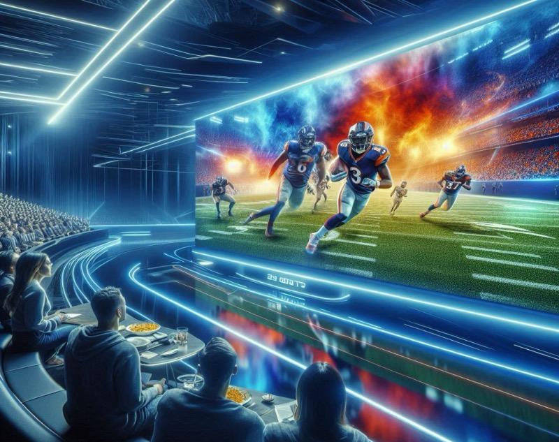 Illustration for the article "Gray Media Enhances Super Bowl LVII Viewing with NextGen TV HDR and GameLoop"