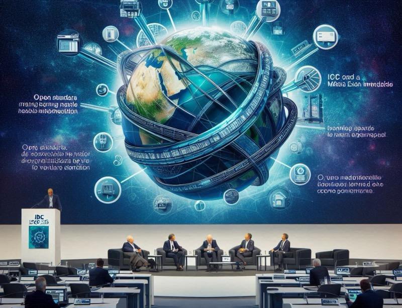 Illustration for the article "IBC 2025: Collaboration Key to Solving Broadcasting's Challenges"
