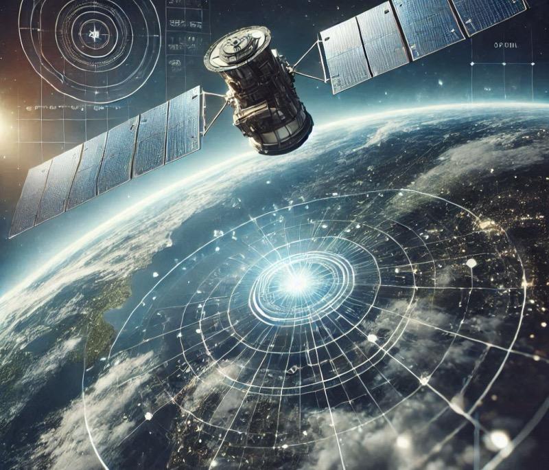 Illustration for the article "Iceye Secures $65 Million in Additional Funding, Expanding SAR Satellite Constellation"