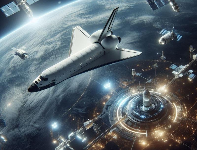 Illustration for the article "InfinAstro Secures Funding for Orbital Transfer Vehicle Development"