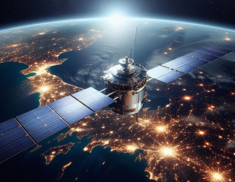 Illustration for the article "Japan's H3 Rocket Successfully Launches Michibiki 6 Navigation Satellite"