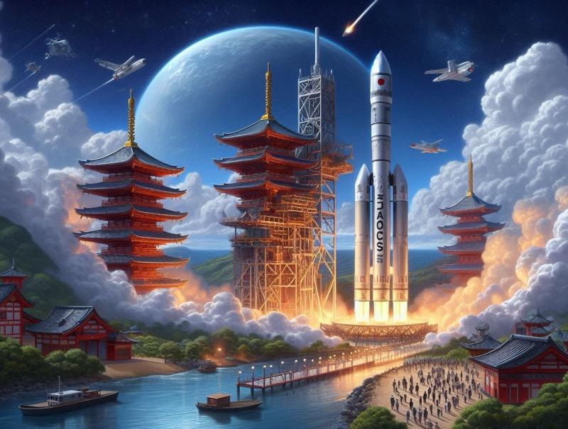 Illustration for the article "JAXA Chooses Rocket Lab for Launching Technology Demonstration Satellites Due to Delays"