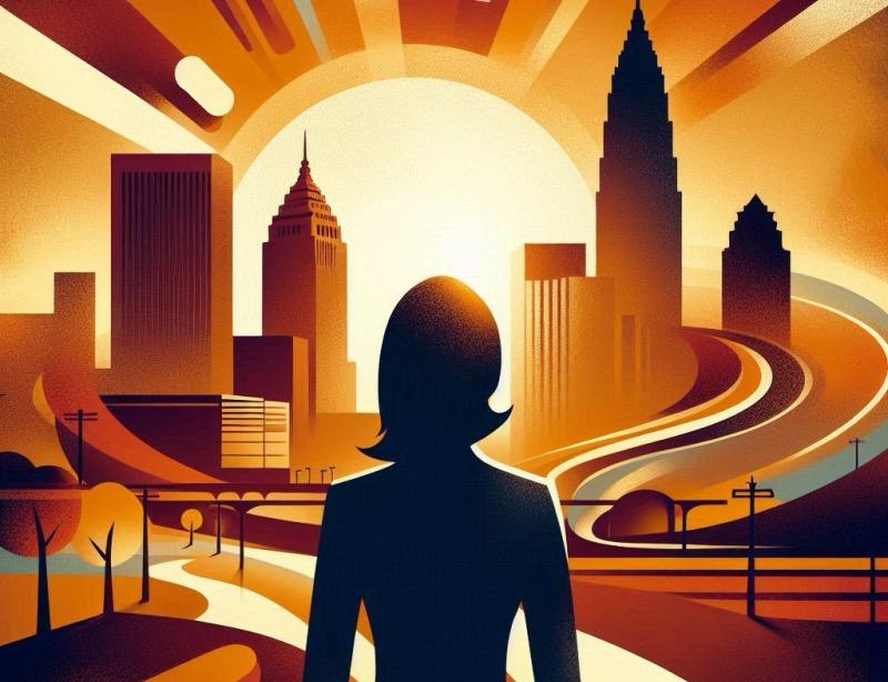 Illustration for the article "Julie Flynn Named New News Director at WKYC Studios"