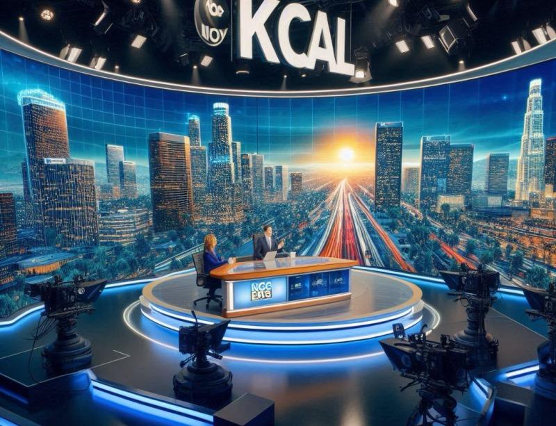 Illustration pour l'article "Le passage révolutionnaire de KCAL à un studio d'actualité en réalité étendue"