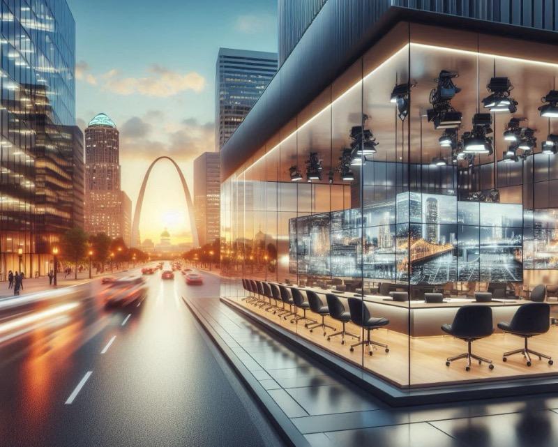 Illustrazione per l'articolo "Trasloco di KSDK: l'affiliata NBC di St. Louis lascerà il centro entro il 2025"