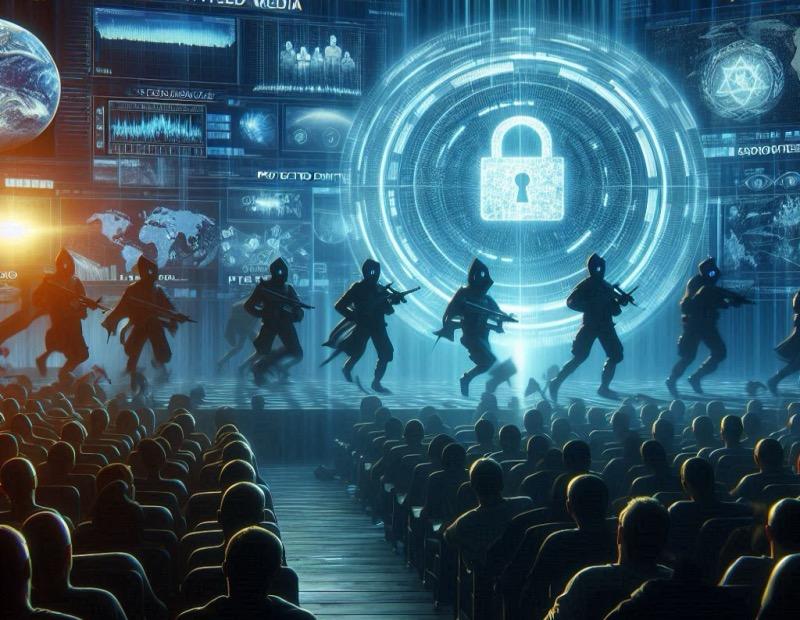 Illustration für den Artikel "Kudelskis Core Digital Security: Ein umstrukturierter Ansatz zur Bekämpfung von Piraterie"