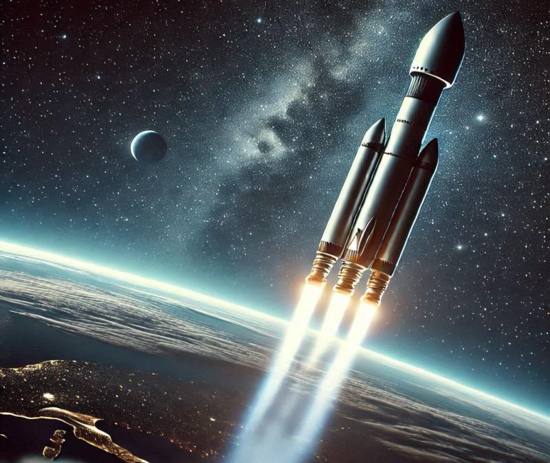 Illustration für den Artikel "Landspace erhält Großfinanzierung für wiederverwendbare Raketen"