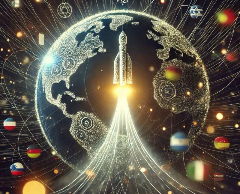 Illustration für den Artikel "Liechtenstein tritt den Artemis-Abkommen bei und stärkt die globale Zusammenarbeit im Weltraum"