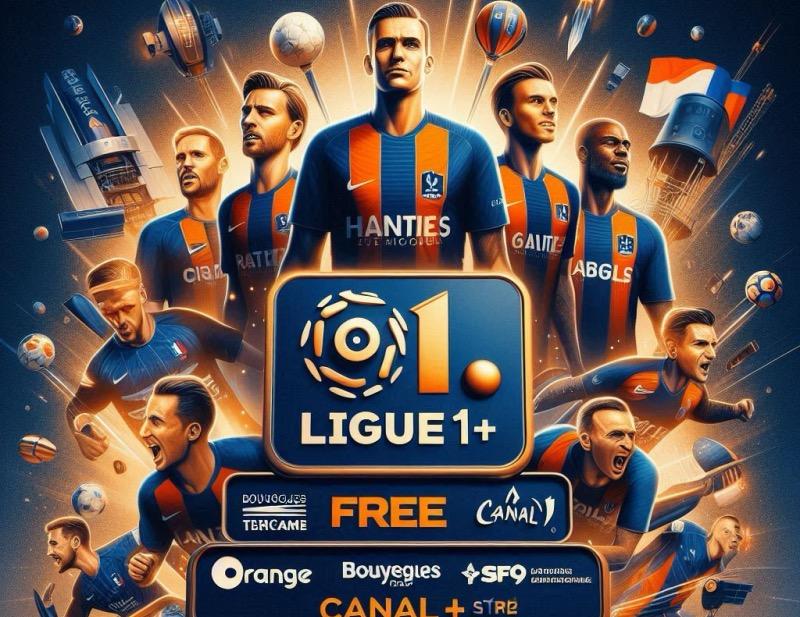 Illustration for the article "Ligue 1+ Channel: Launch Details and Platform Partners"