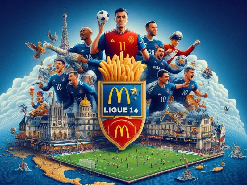 Illustration for the article "Ligue 1+ Expands European Footprint, Reaching UK, Ireland and Italy"