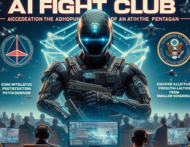 Ілюстрація до статті "Lockheed Martin запускає «AI Fight Club» для тестування військових алгоритмів штучного інтелекту"