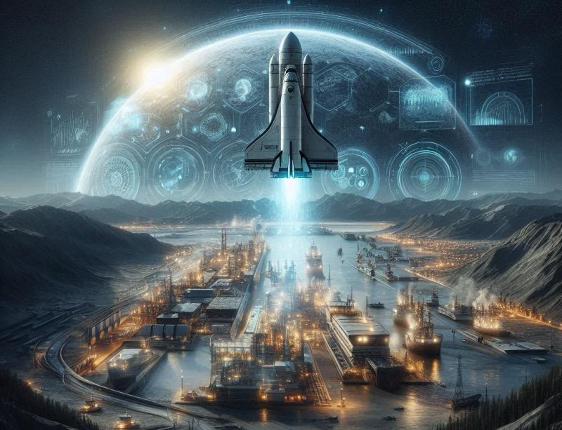 Illustrazione per l'articolo "Sentry di Maxar: una nuova era nell'intelligence geospaziale"