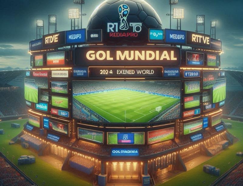 Illustration for the article "Mediapro to Broadcast All 104 Matches of the 2026 World Cup"