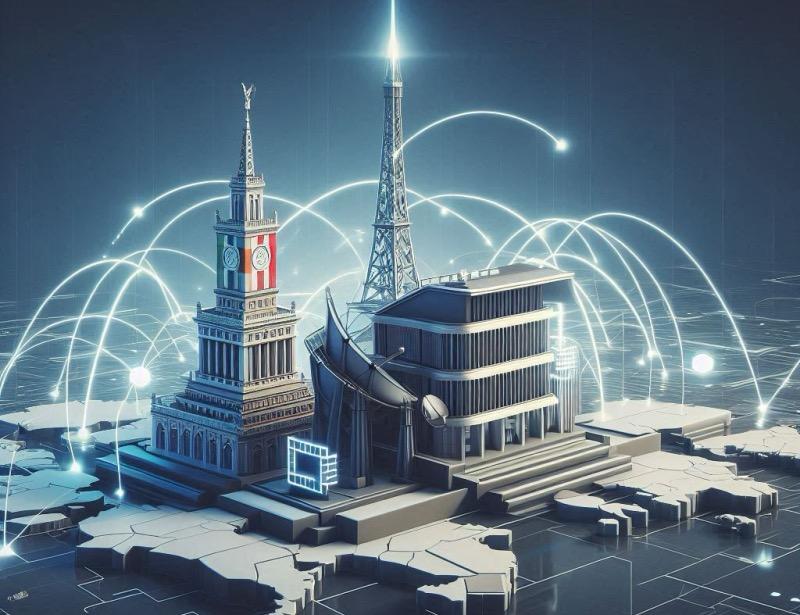 Illustration for the article "MFE Sweetens the Deal: Increased Offer for ProSiebenSat.1 Sparks Debate"