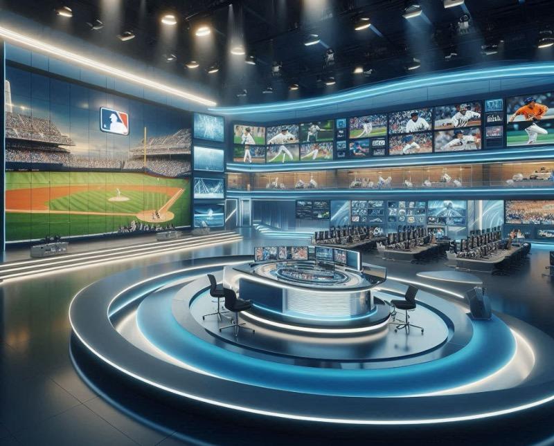 Ilustración para el artículo "MLB Network Anuncia su Mudanza a Nuevas Instalaciones de Última Generación"