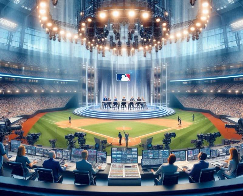 Illustration für den Artikel "MLB Network zieht in hochmoderne Sendezentrale um"