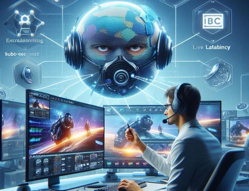 Illustration for the article "nanocosmos Unveils Sub-Second Latency Streaming with MOQ Technology"