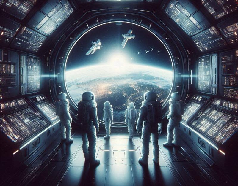 Ілюстрація до статті "Суперечливе повернення астронавтів NASA: політичні наслідки та деталі місії"