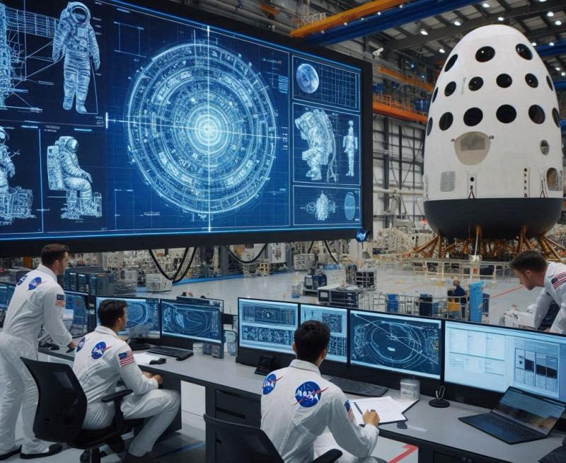 Ілюстрація до статті "NASA планує ще один тестовий політ Starliner перед початком ротації екіпажів"