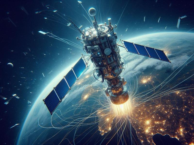 Illustration for the article "NASA Restores Contact with Troubled TRACERS Satellite"