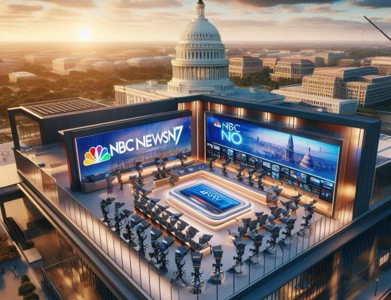 Ілюстрація до статті "NBC News відкриває нову студію N7 у Вашингтоні, округ Колумбія"