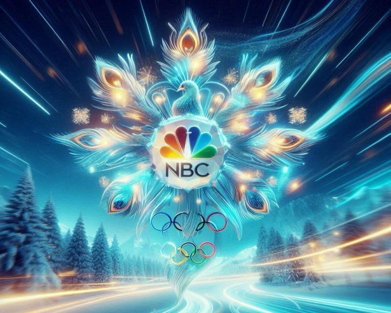 Иллюстрация к статье "NBC представила логотип зимней Олимпиады 2026 года: дизайн в виде снежинки, вдохновленный Италией"