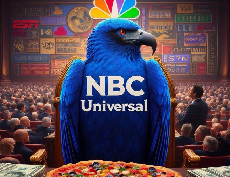 Illustration für den Artikel "NBCUniversal bietet für MLB-Rechte nach ESPN-Rückzug"