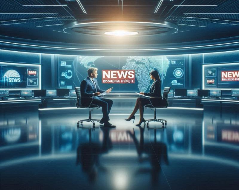 Ілюстрація до статті "NewsNation реагує на схожість промо-ролика Fox News під час Супербоулу"