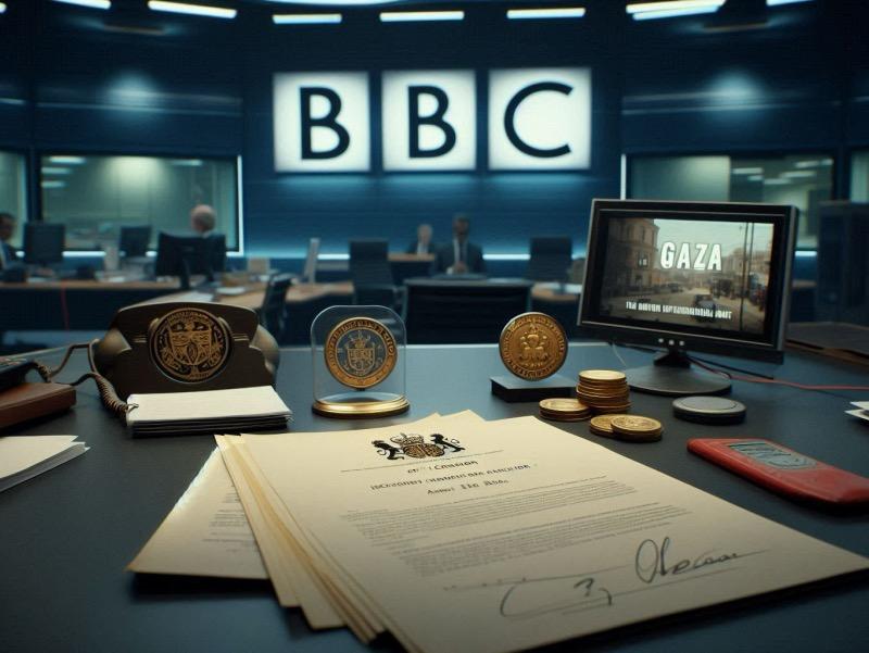 Illustration für den Artikel "Ofcom stellt fest, dass BBC-Gaza-Dokumentation gegen Rundfunkbestimmungen verstößt"