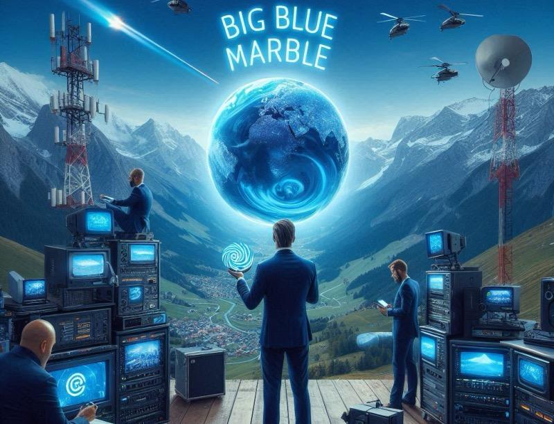 Illustrazione per l'articolo "ORS Group lancia il marchio Big Blue Marble, puntando sul mercato globale dello streaming"
