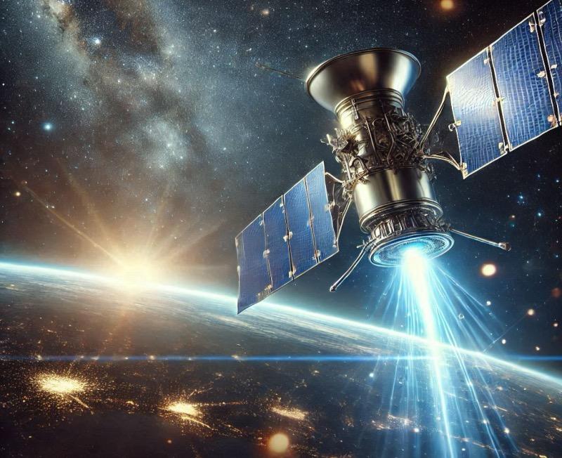 Illustration for the article "Pale Blue and D-Orbit Partner for Water-Fueled Thruster Demonstrations"