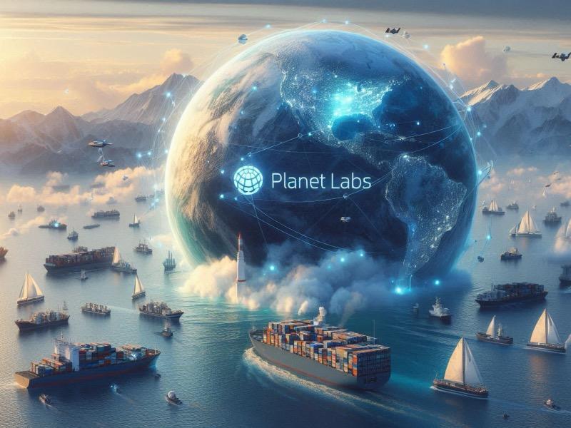 Ілюстрація до статті "Planet Labs отримала контракт від NGA на 12,8 мільйона доларів на морські дані"