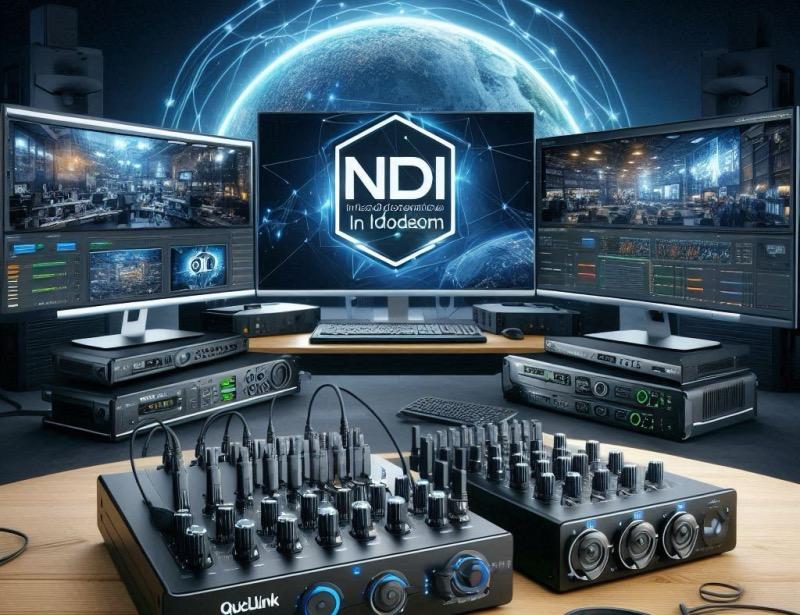 Иллюстрация к статье "Сертификация StudioPro и StudioEdge от QuickLink по стандарту NDI"